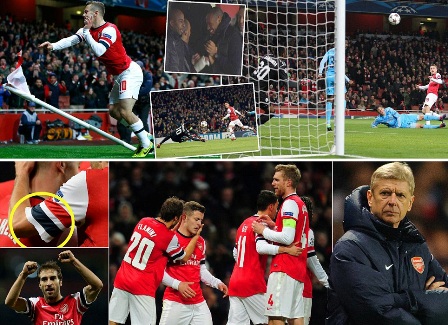 Gol Wilshere dalam 29 Detik Patahkan Rekor Gol Tercepat